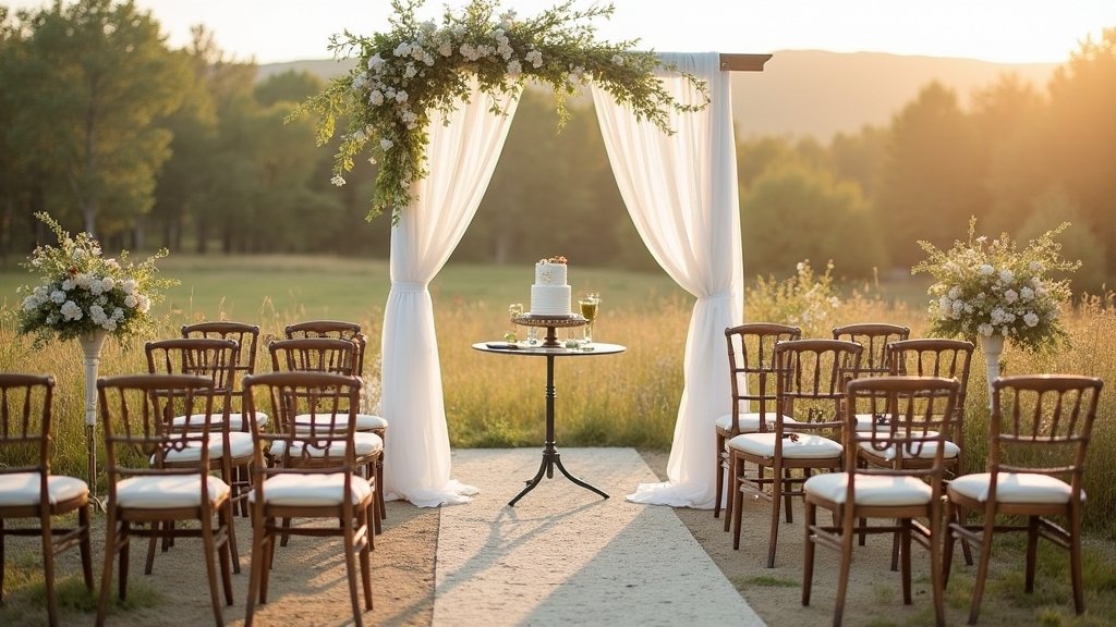 modern classy wedding aesthetics