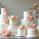 modern classy wedding cakes