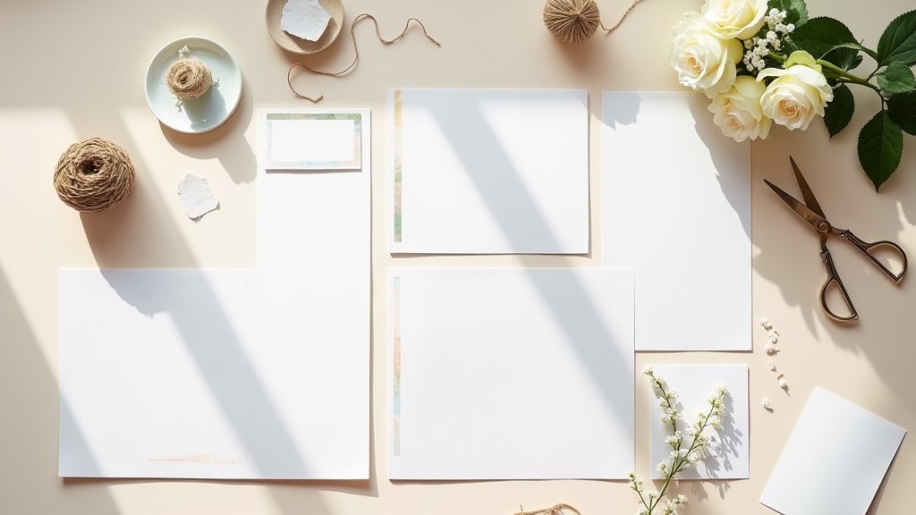 modern diy wedding invitations