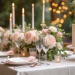 modern dreamy wedding details