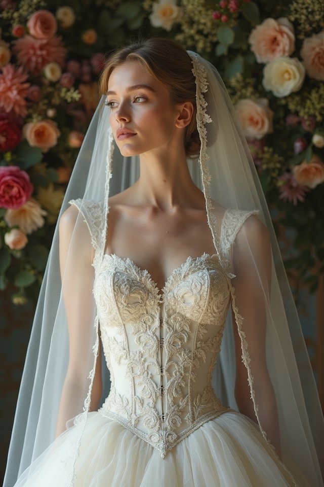 modern edwardian wedding dresses