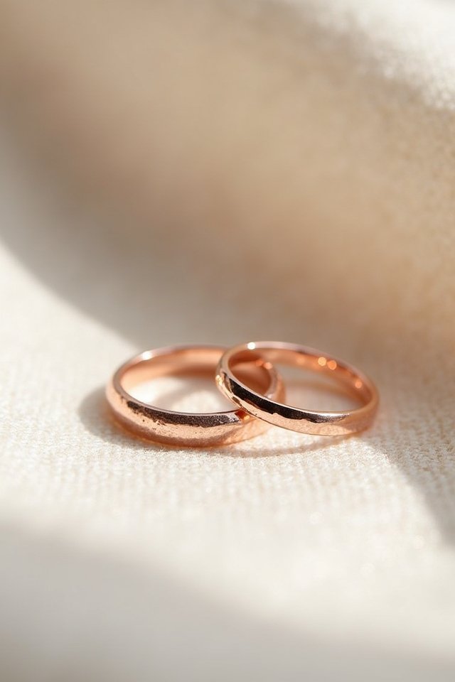 modern elegance in rose gold