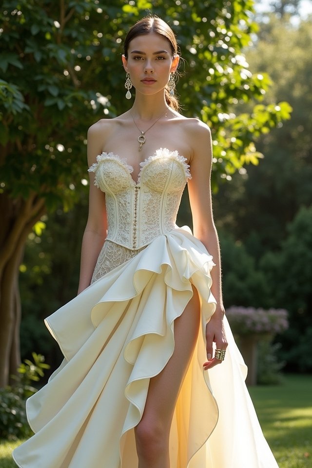 modern elegant bridal style