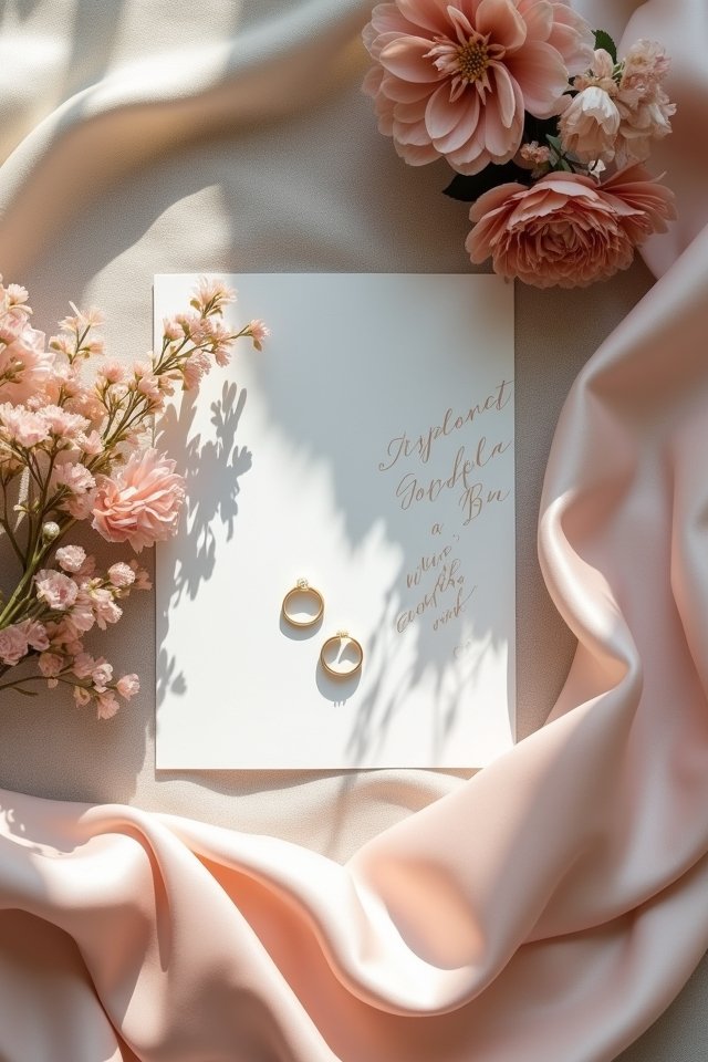 modern elegant wedding palette
