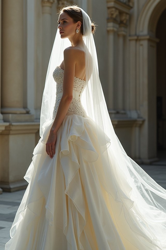 modern geometric corset elegance