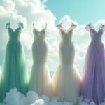 modern mermaid wedding gowns