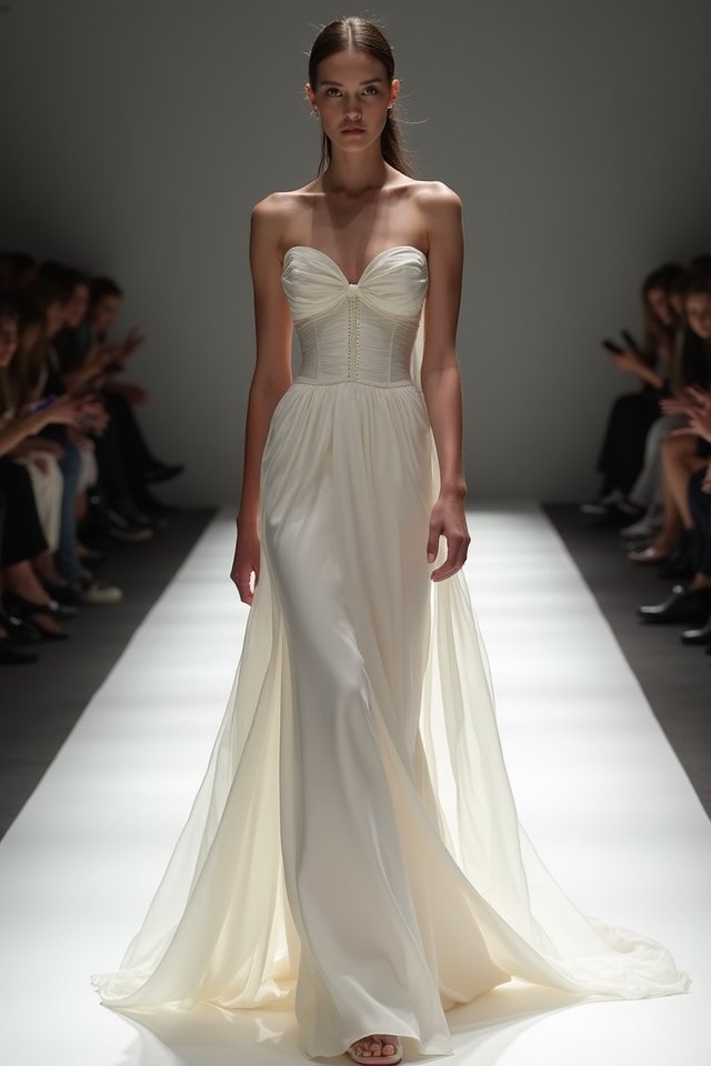 modern minimalist bridal elegance
