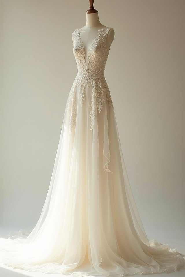 modern minimalist wedding dress