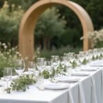 modern minimalist wedding inspiration