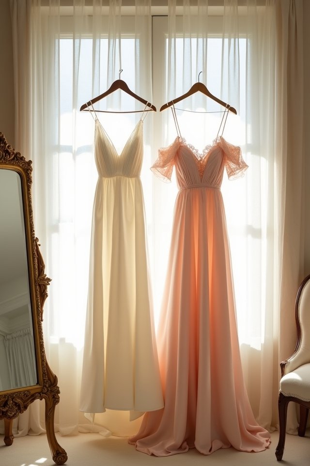 modern off the shoulder elegance