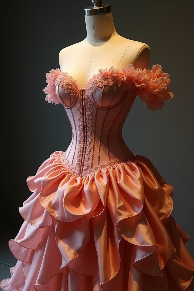 modern princess taffeta elegance