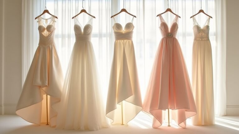 modern silk wedding dresses