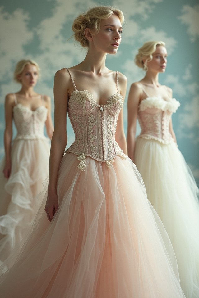 modern tulle gown innovation