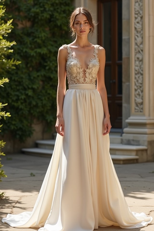 modern vintage inspired bridal elegance