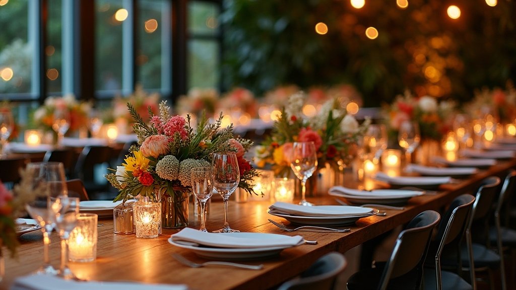 modern wedding table designs
