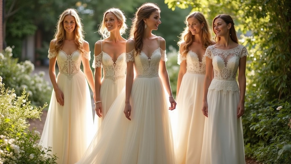modest elegant wedding dresses