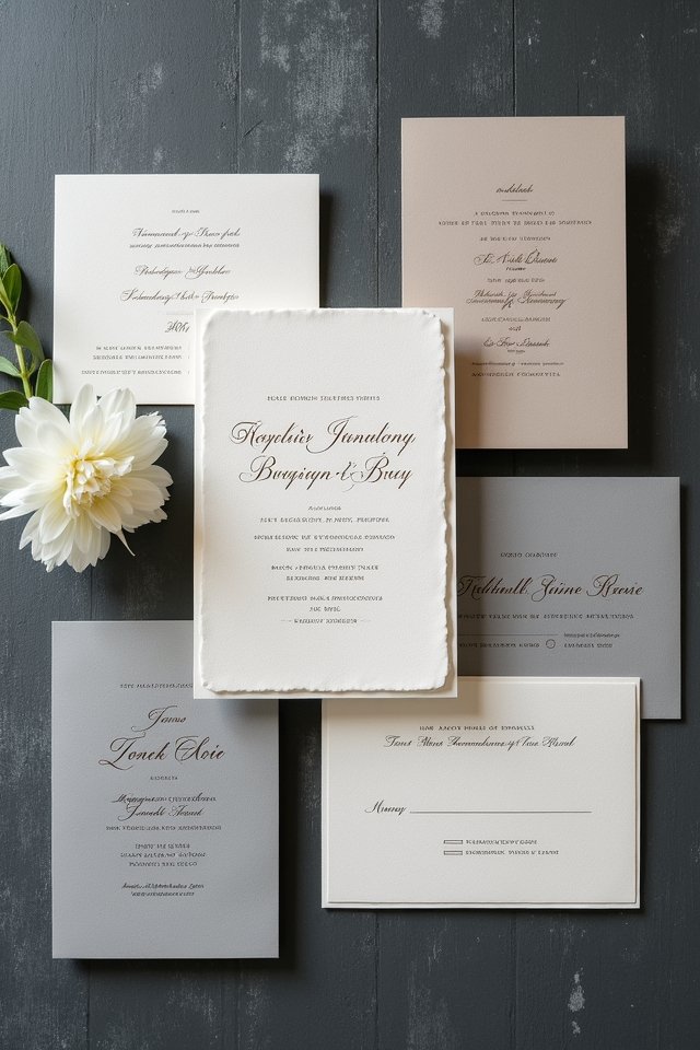 monochromatic elegance for weddings