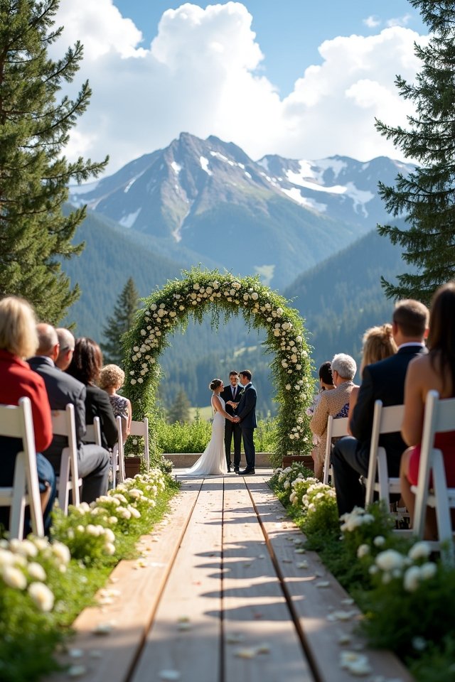 mountain retreats for weddings