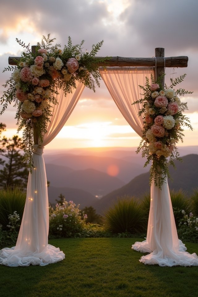 mountain wedding dreamscape