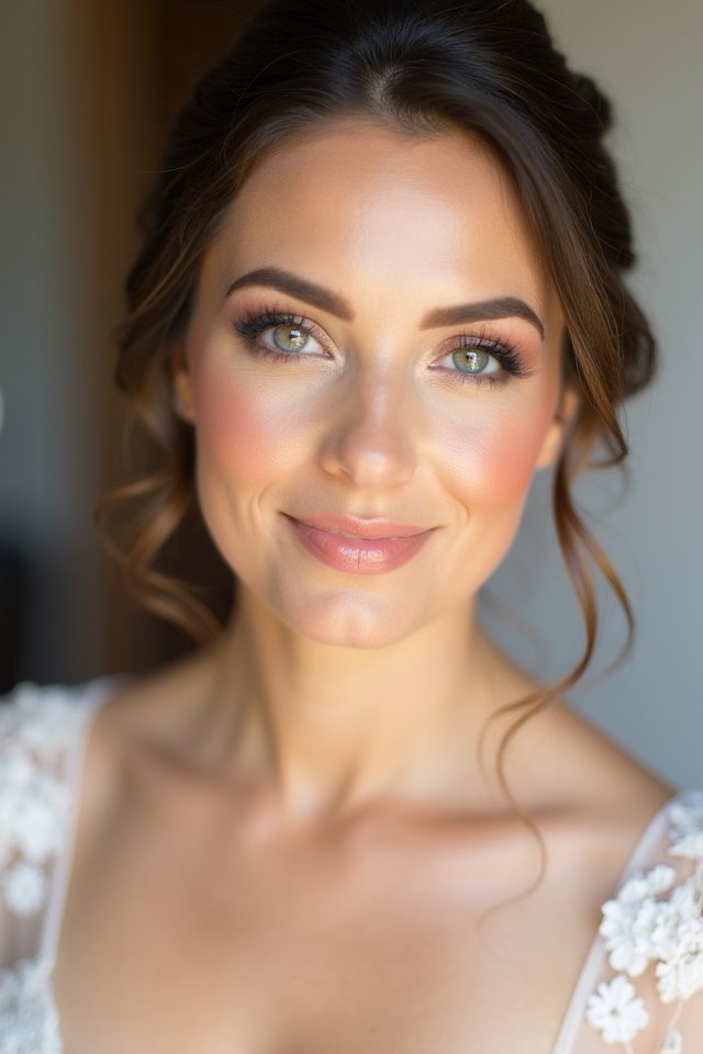 natural bridal brow techniques