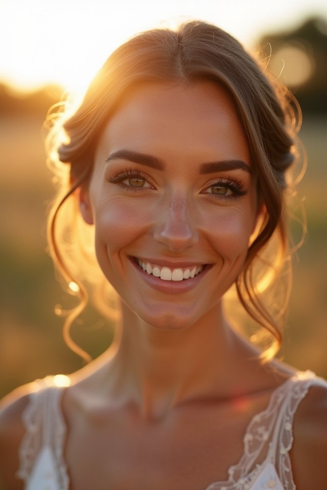natural brows with tint