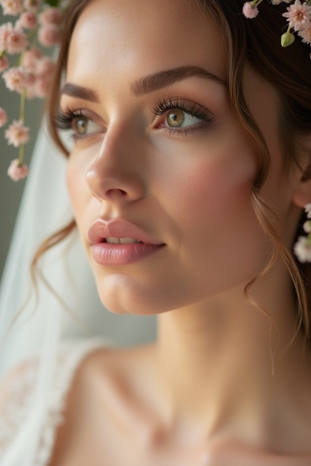 natural radiant bridal glow