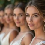 natural soft glam wedding