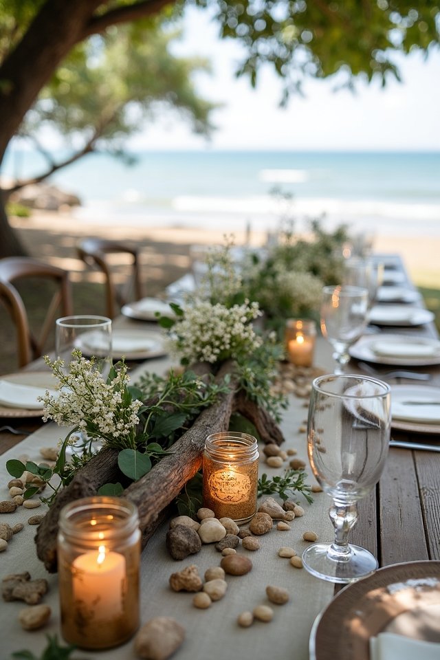 nature inspired driftwood decor