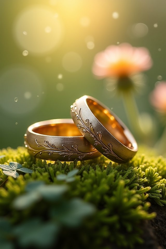 nature inspired elegant rings