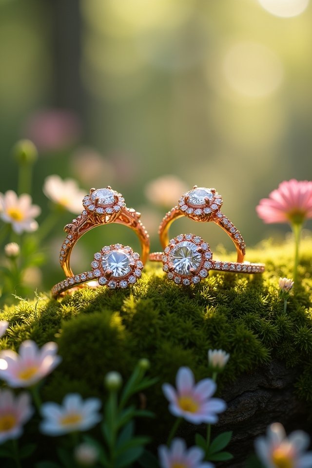 nature inspired engagement ring designs