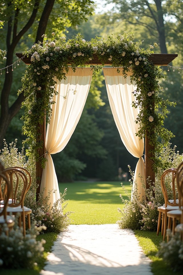 nature inspired garden wedding