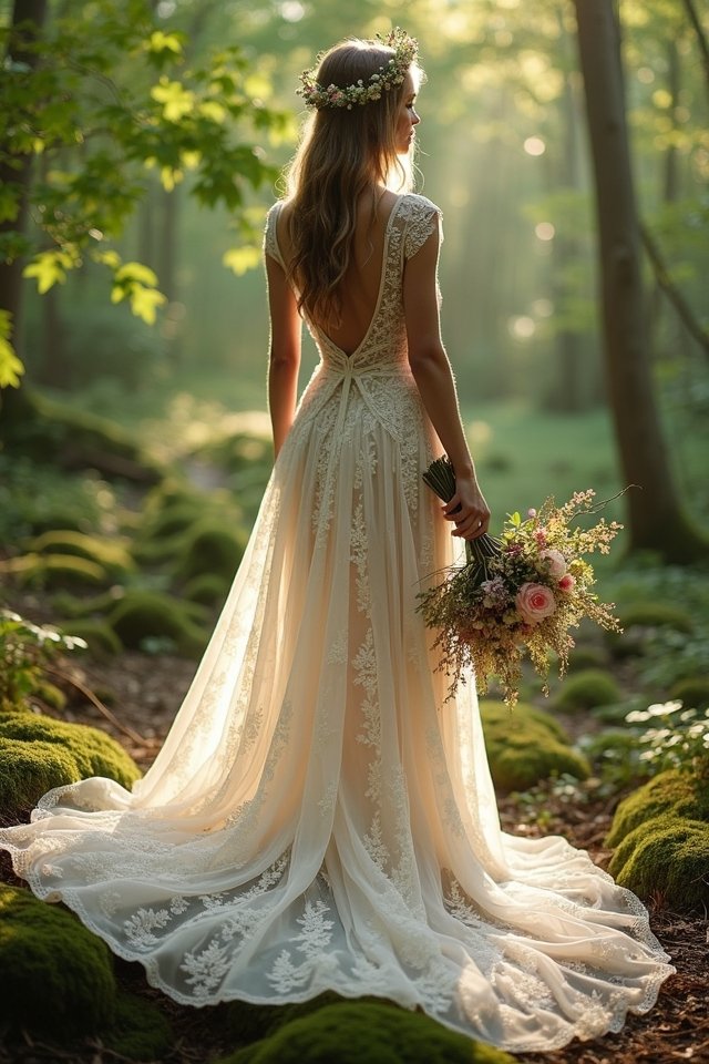 nature inspired wedding accessories