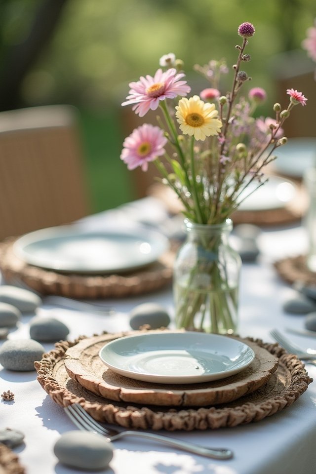 nature inspired wedding decor