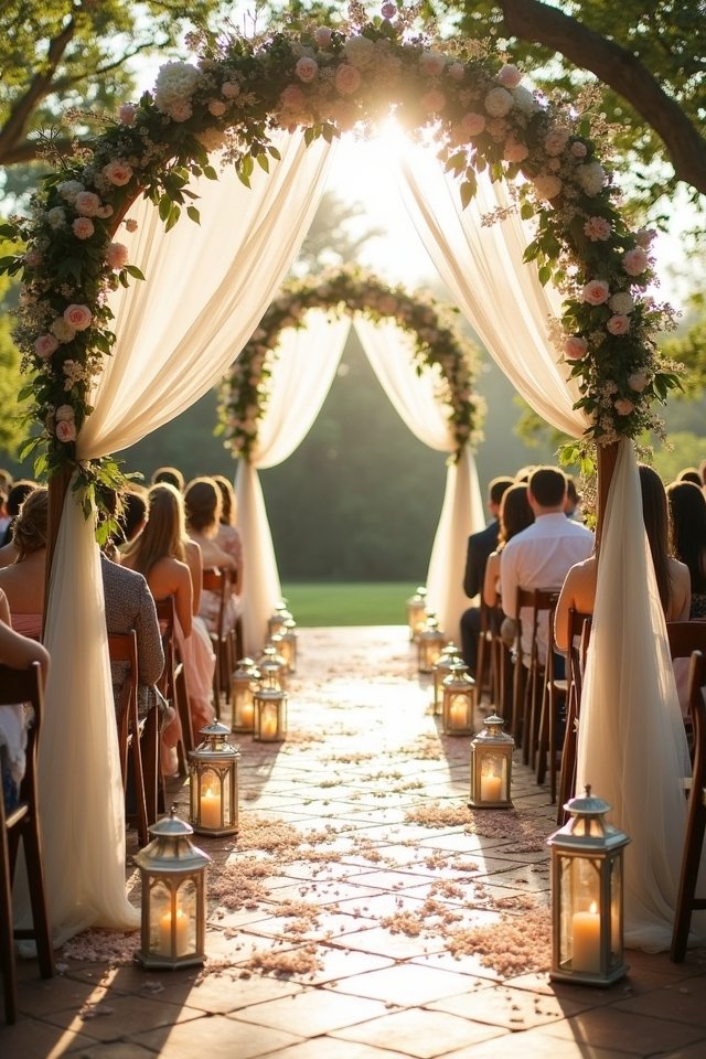 nature inspired wedding decor