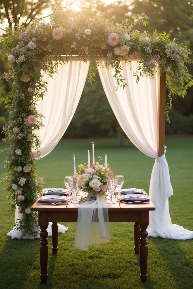 nature inspired wedding details