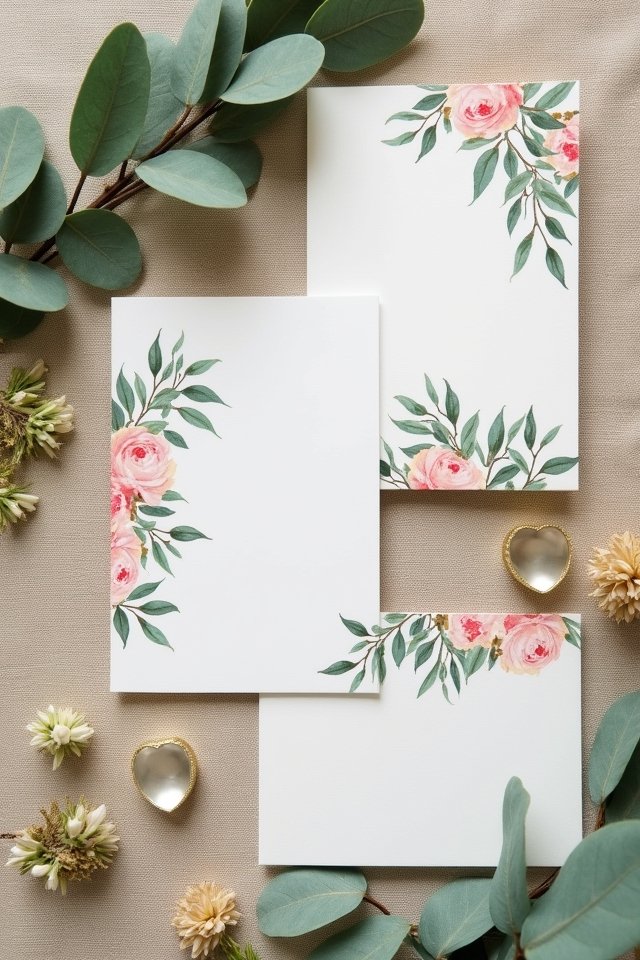 nature inspired wedding invitations