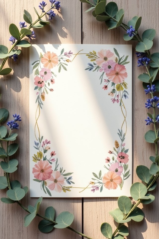 nature inspired wedding invitations