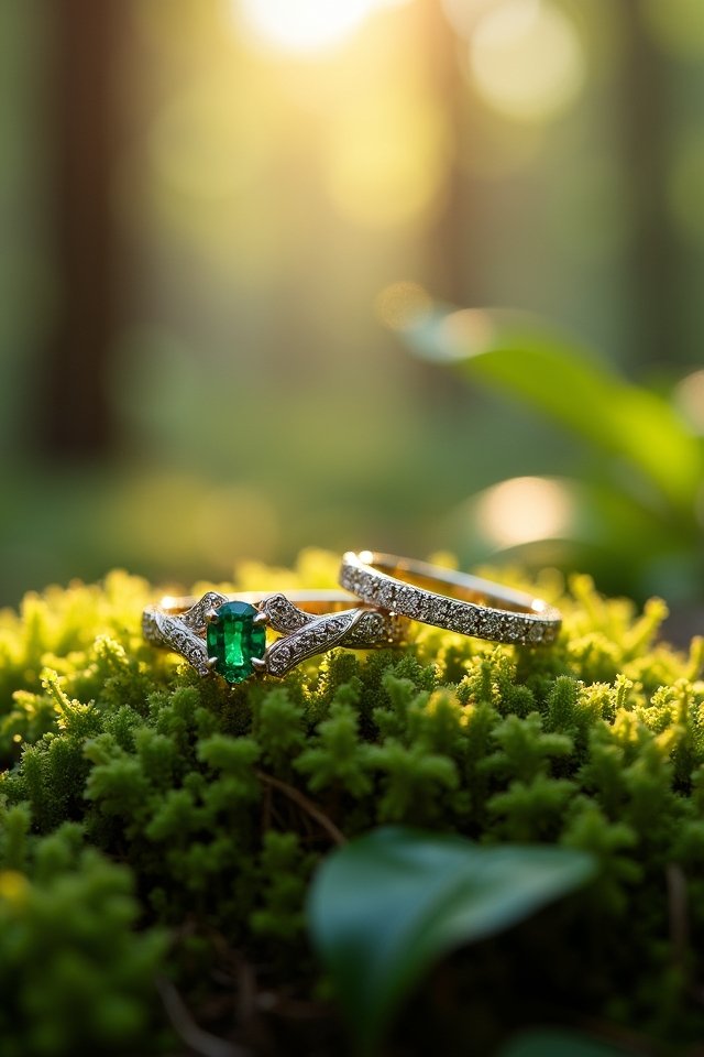 nature inspired wedding ring designs