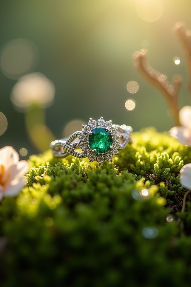 nature inspired wedding ring designs