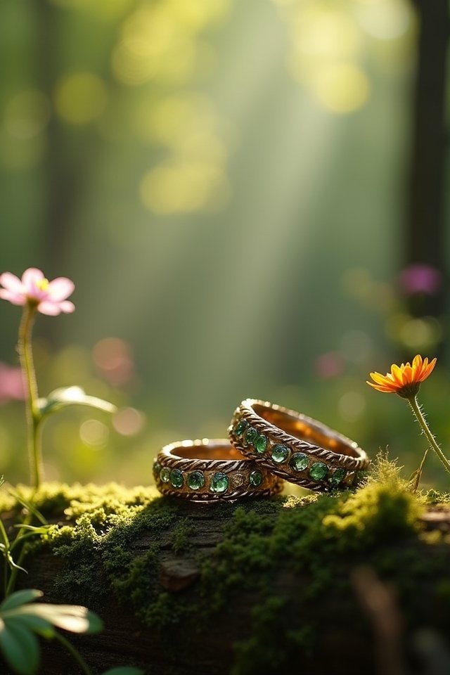 nature inspired wedding ring designs