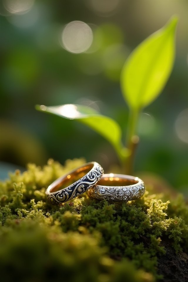nature inspired wedding ring designs
