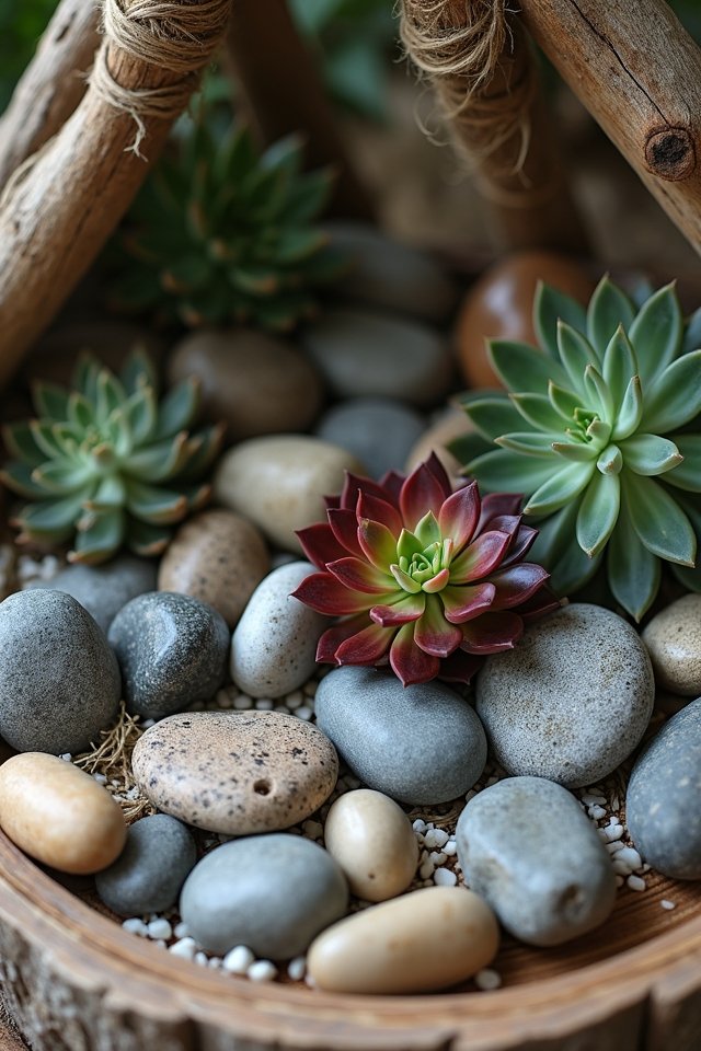 nature s vibrant stone altar