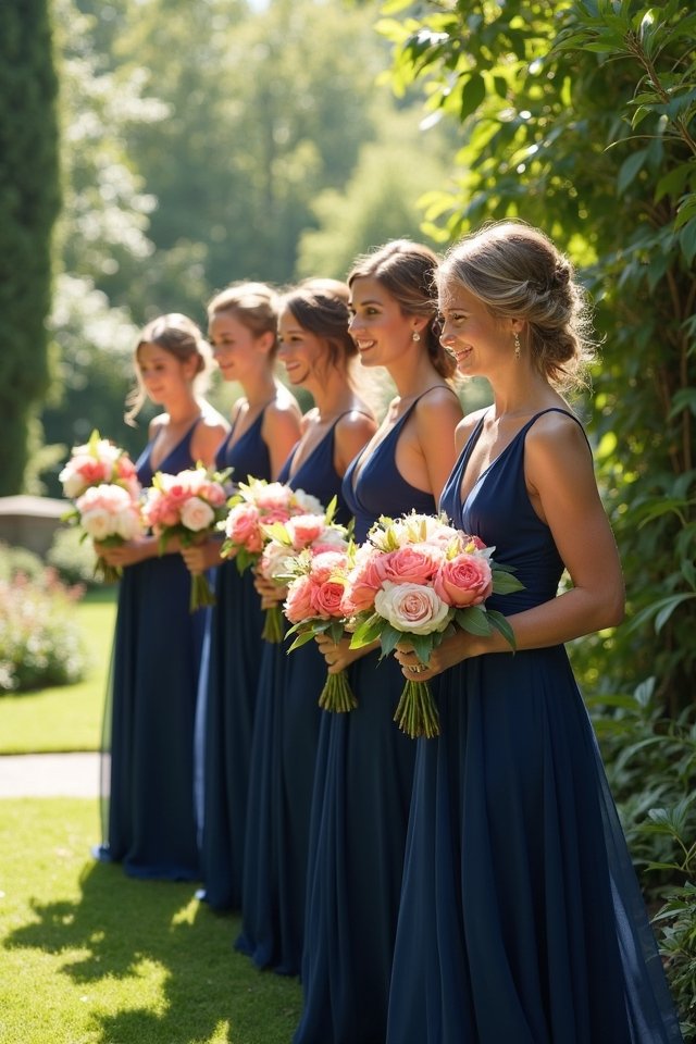 navy blue elegance and charm