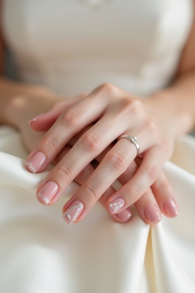 negative space nail elegance