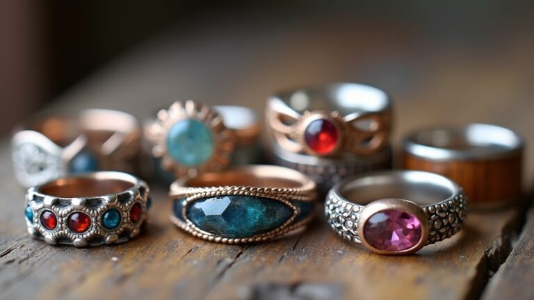 non traditional unique marriage rings