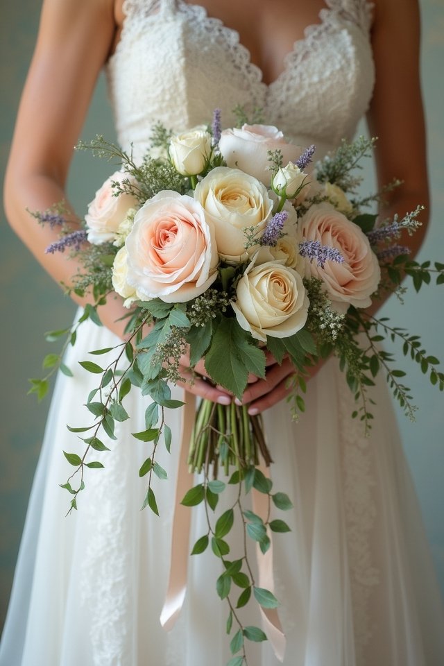 nostalgic floral elegance cascades