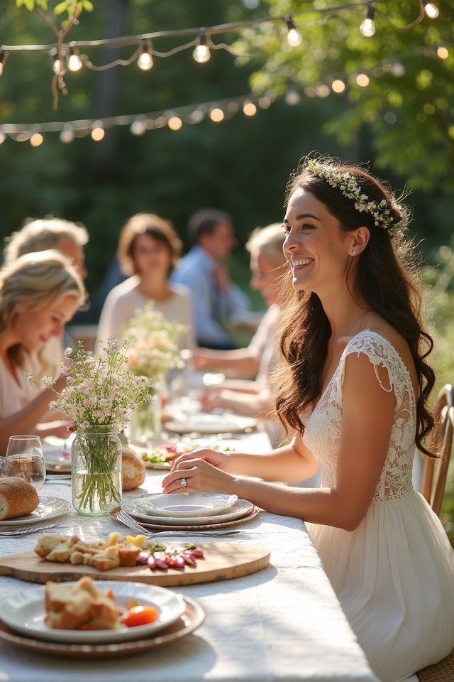 nostalgic traditional wedding cuisine