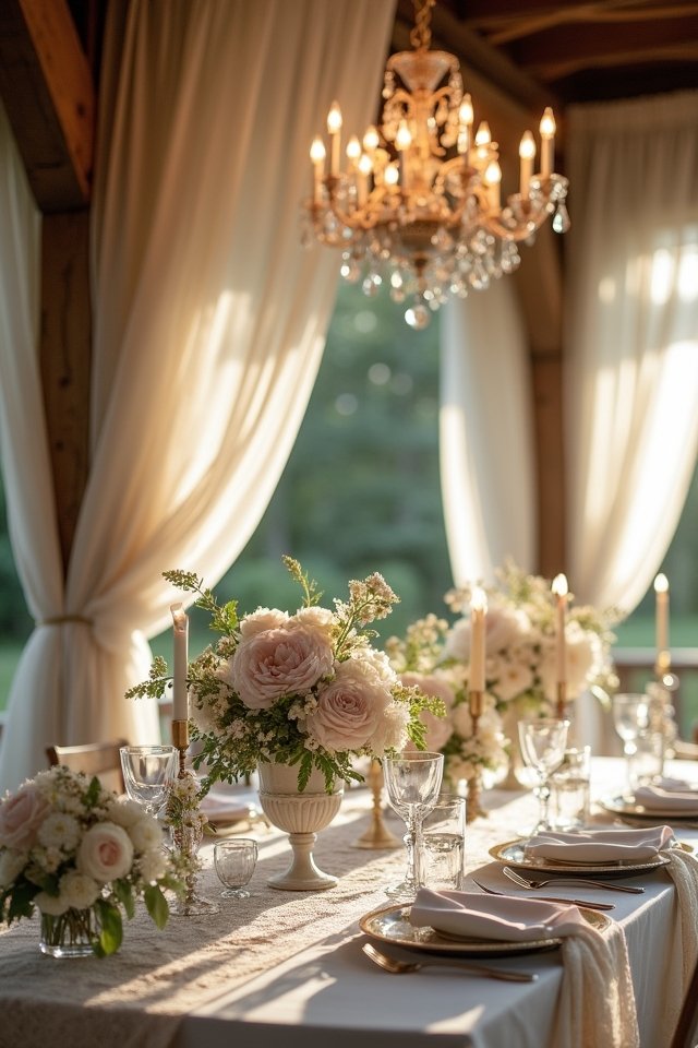nostalgic vintage wedding decor