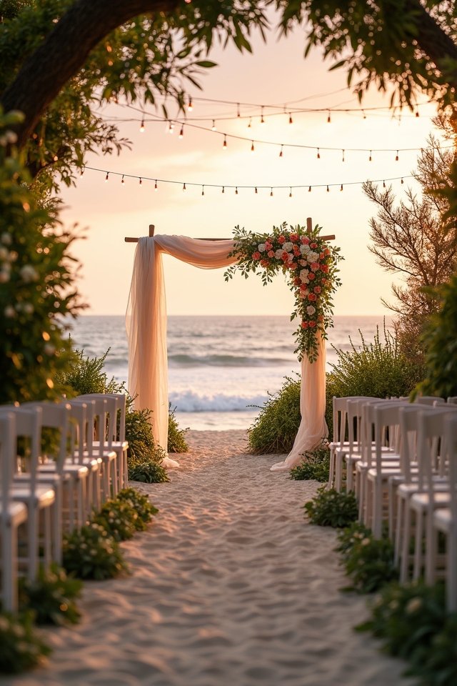 oceanfront wedding celebration bliss