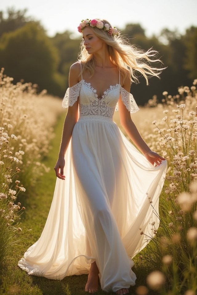 off shoulder bohemian dress guide